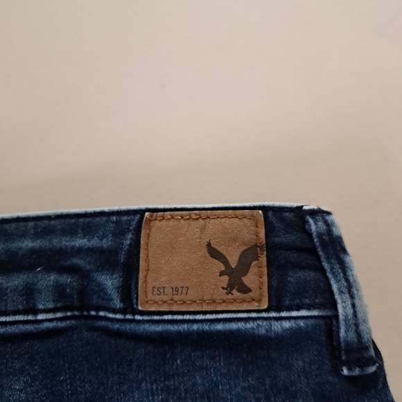 American Eagle Skyhigh Blue Jeans - Picture 1 of 9